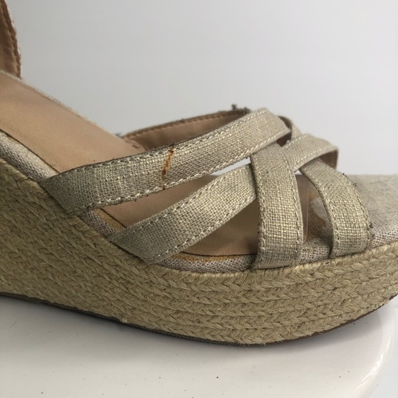 Lucky Brand Platform Sandals #10 - Picture 2 of 14